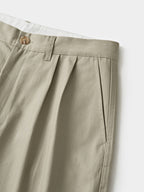 Everyday Pin-tuck Chino Pants (Beige)