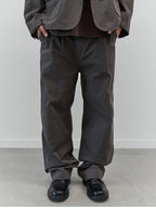 City Worker Pin-tuck Trouser (Ash Brown)