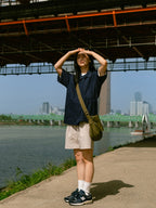 City Summer Light Banding Shorts (Beige)