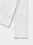 Essential Mock Neck Tee (Ivory)