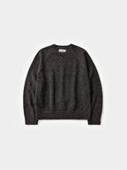 Shaggy Dog Round Knit (Charcoal)
