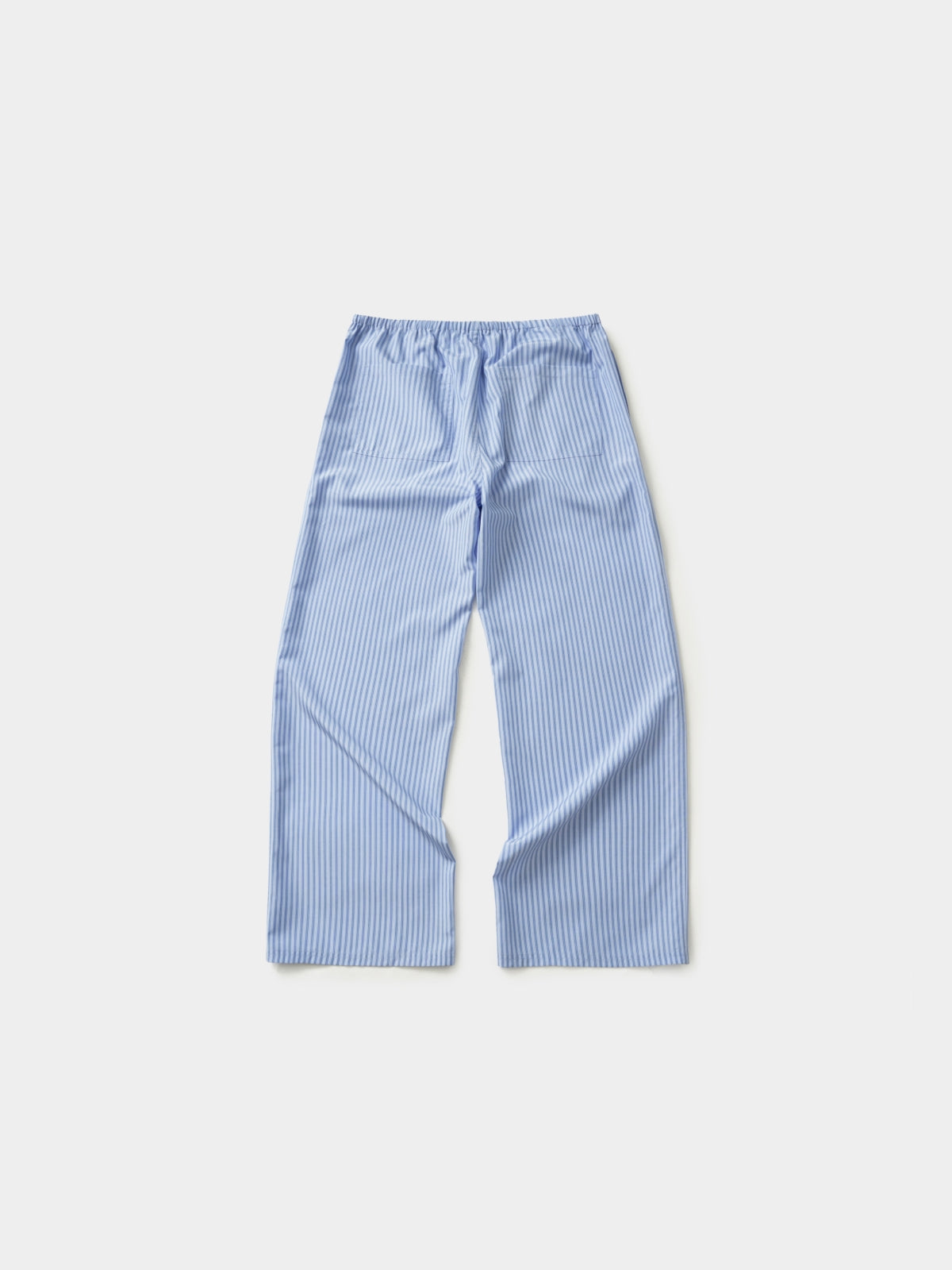 Easy Stripe Banding Pants (Stripe Blue)