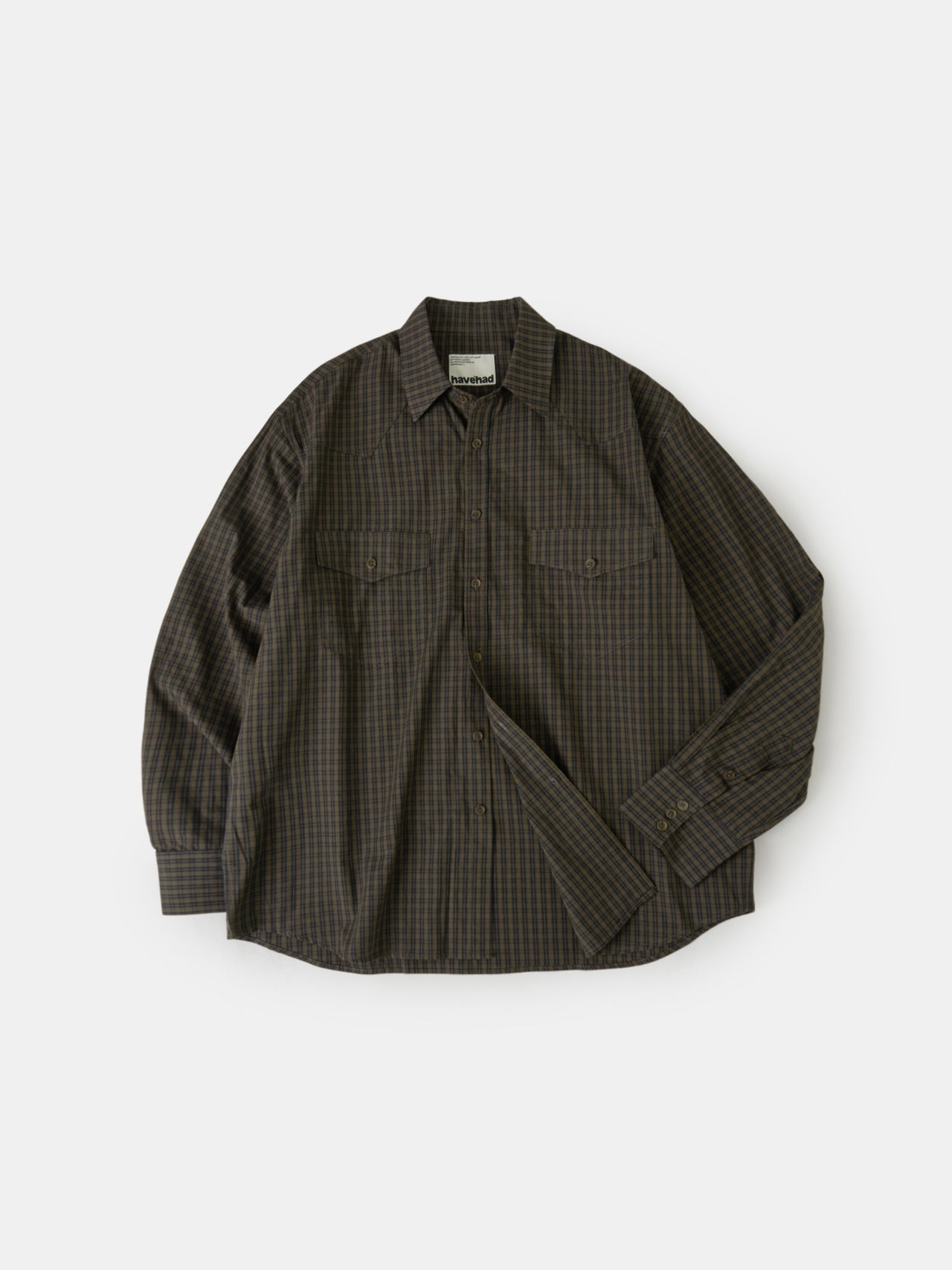Classic Check Westren Shirts (Brown)