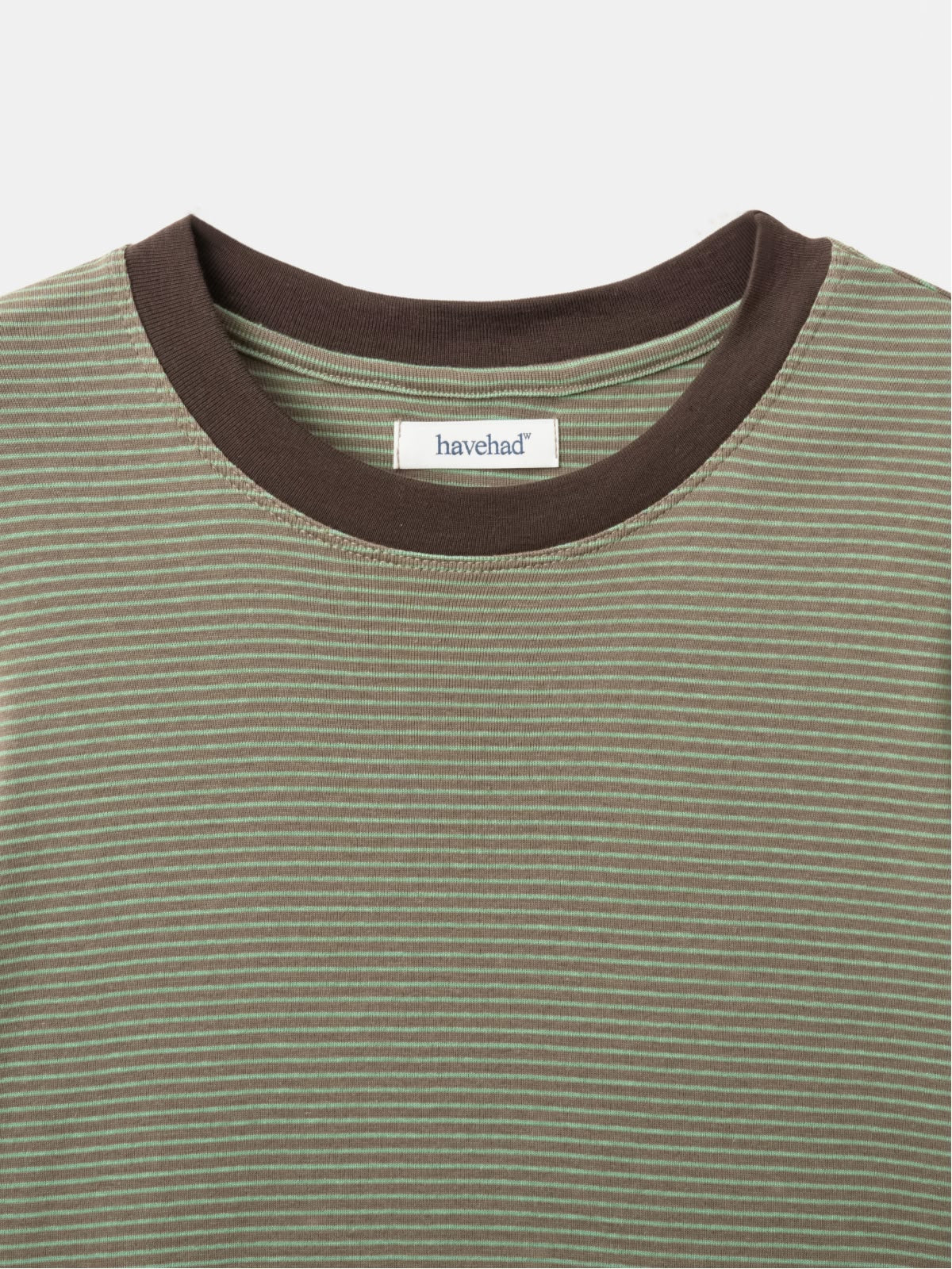 Classic Stripe Tee (Brown)