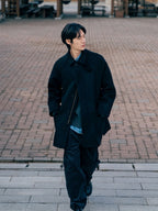 City Wool Half Coat (Charcoal)