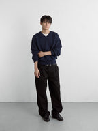 Everyday Pin-tuck Chino Pants (Black)