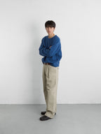 Shaggy Dog Round Knit (Blue)