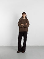 Flare Corduroy Pants (Black)