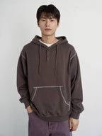 Vintage Sweat Hoodie (Brown)