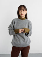 Essential Mock Neck Tee (Khaki)