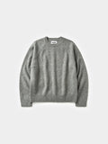 Shaggy Dog Round Knit (Grey)