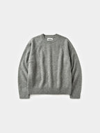 Shaggy Dog Round Knit (Grey)