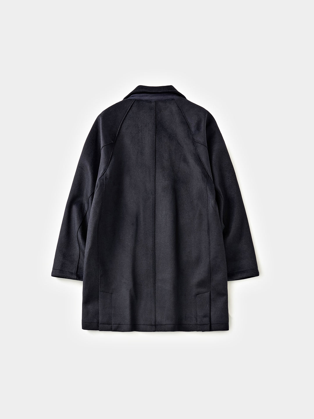City Wool Half Coat (Navy)