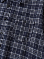 Soft Flannel Shirts (Check Navy)