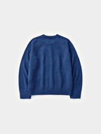 Shaggy Dog Round Knit (Blue)