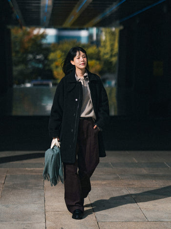 Corduroy Officer Chino Pants (Navy)