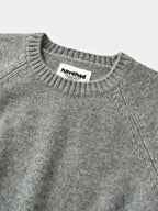 Shaggy Dog Round Knit (Grey)