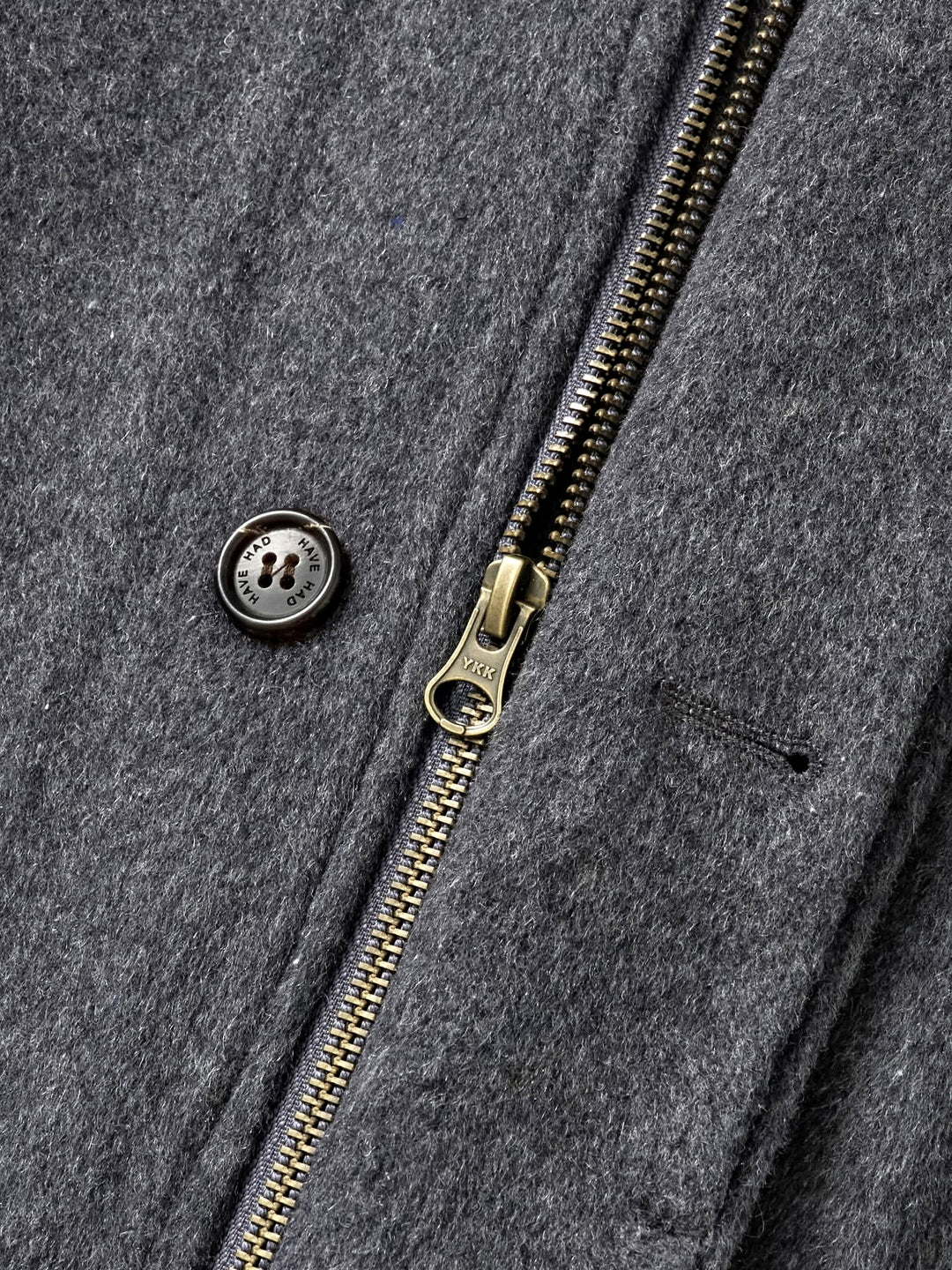 City Wool Half Coat (Charcoal)