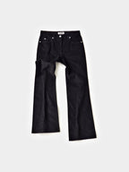Flare Corduroy Pants (Black)