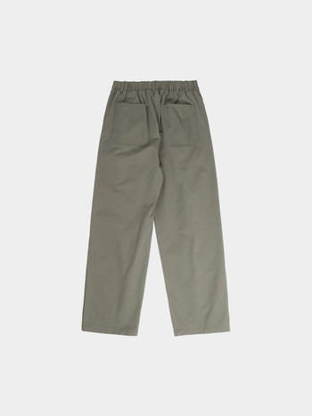 City Worker Pin-tuck Trouser (Khaki Gray)