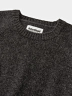 Shaggy Dog Round Knit (Charcoal)