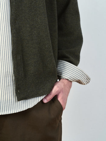 Light Wholegarments Cardigan (Charcoal)