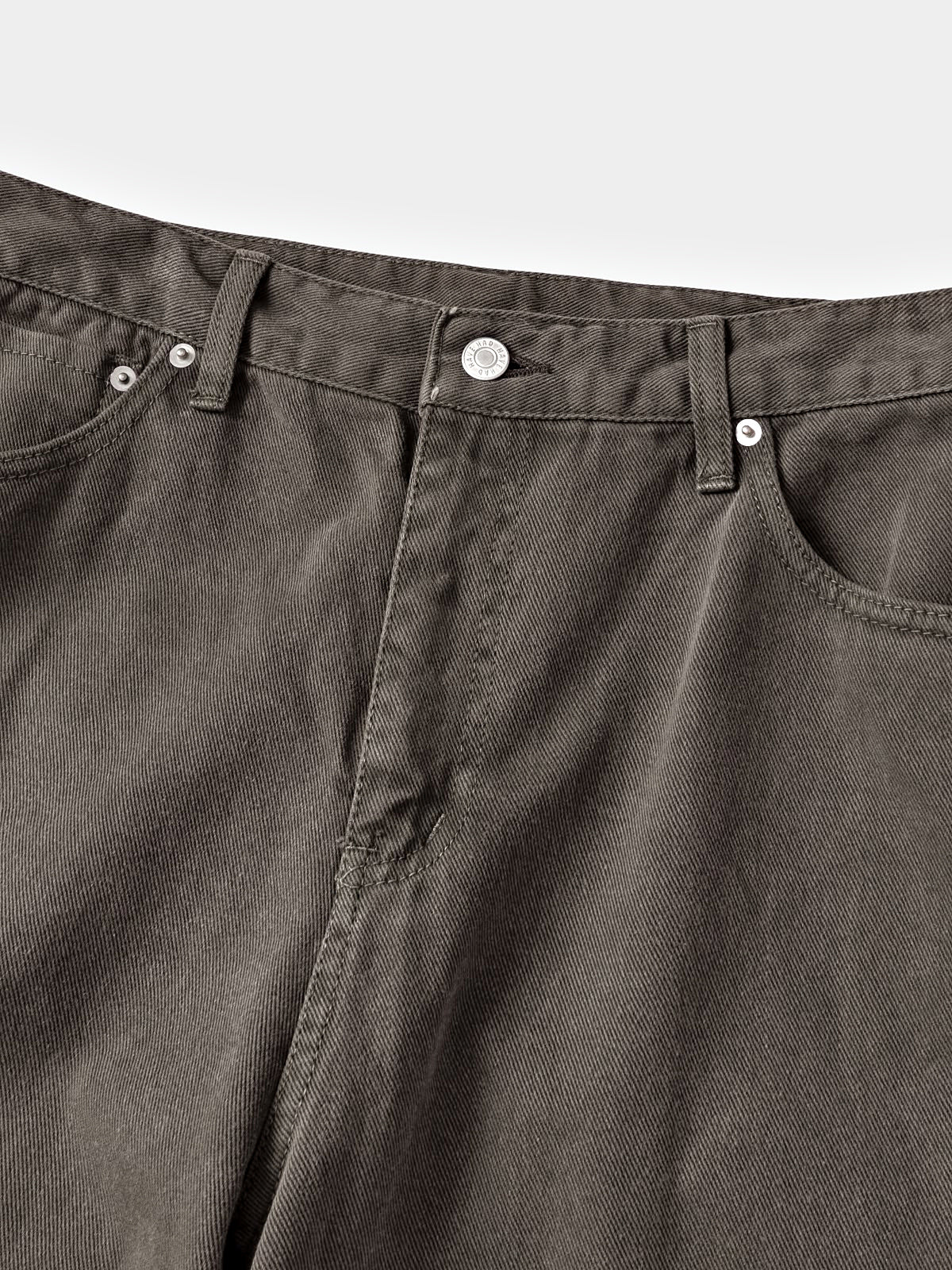 Coloured Denim Pants (Khaki)