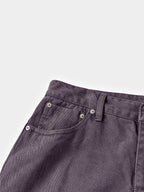 Coloured Denim Pants (Purple)