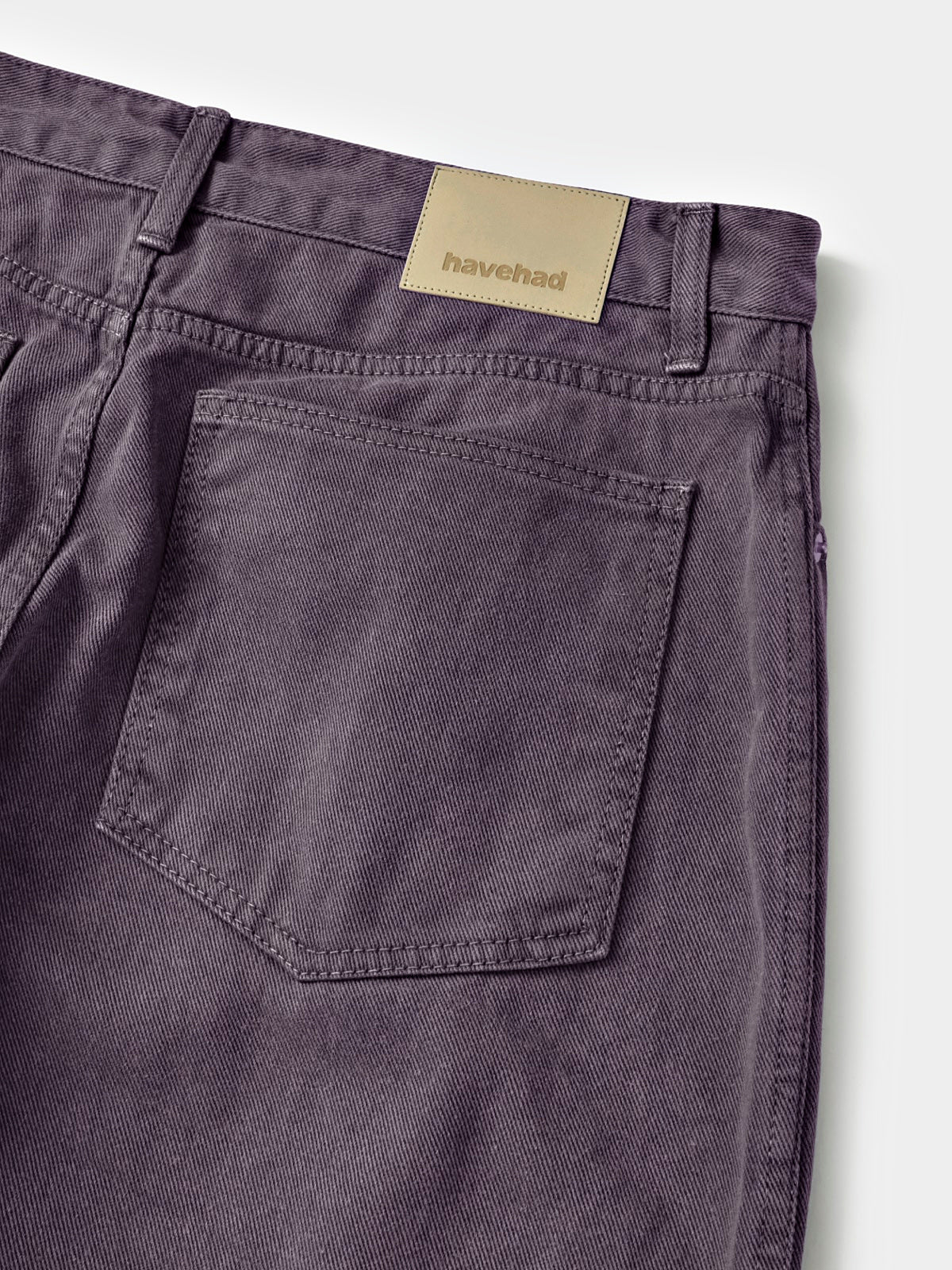 Coloured Denim Pants (Purple)