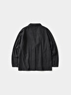 City Light Wool Club Jacket (Charcoal)