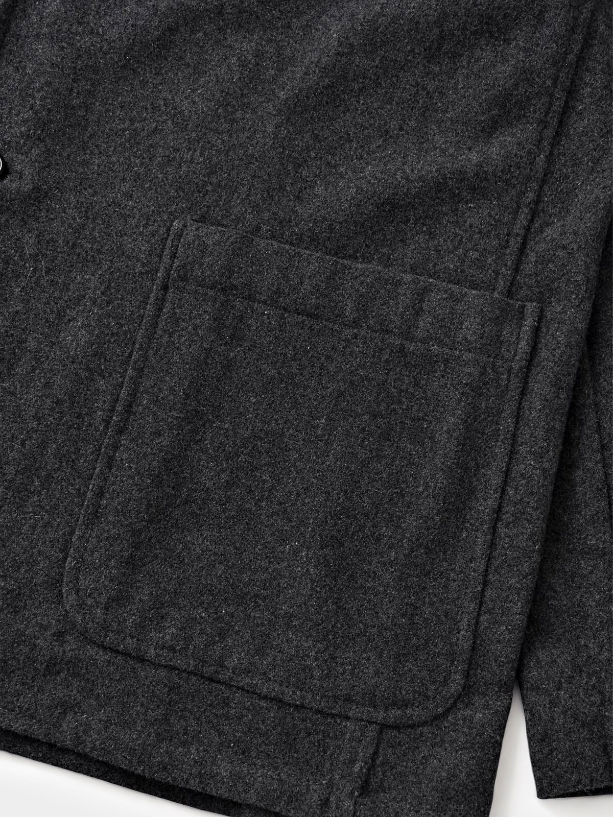 City Light Wool Club Jacket (Charcoal)
