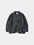 City Light Wool Club Jacket (Charcoal)