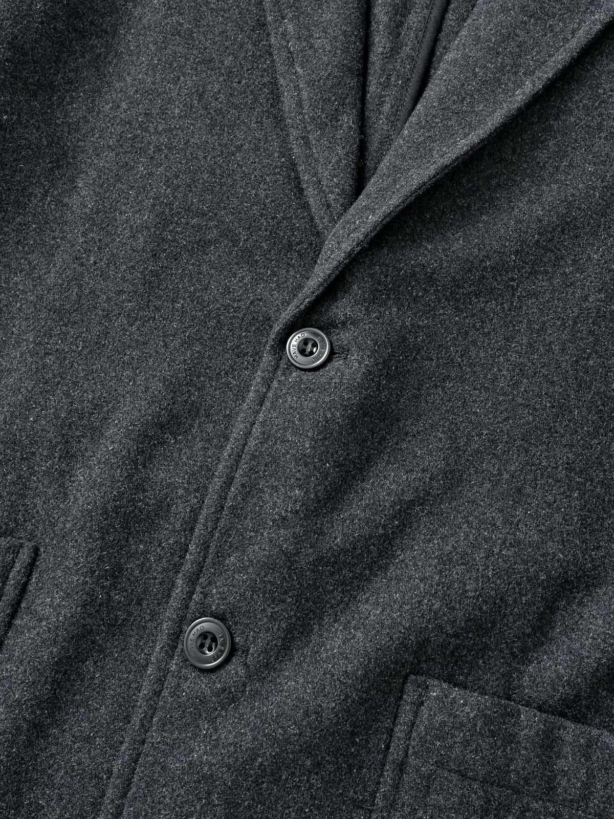 City Light Wool Club Jacket (Charcoal)