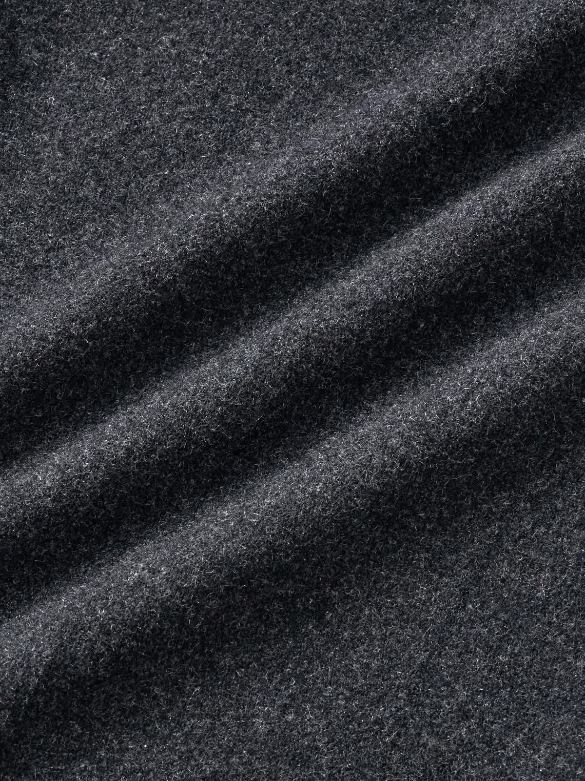 City Light Wool Pin-tuck Trouser (Charcoal)