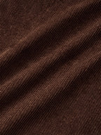 Flare Corduroy Pants (Brown)
