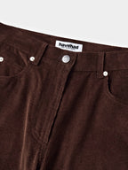 Flare Corduroy Pants (Brown)