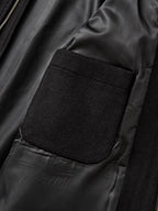 City Wool Half Coat (Black)