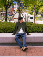 Light Wholegarments Cardigan (Brown)