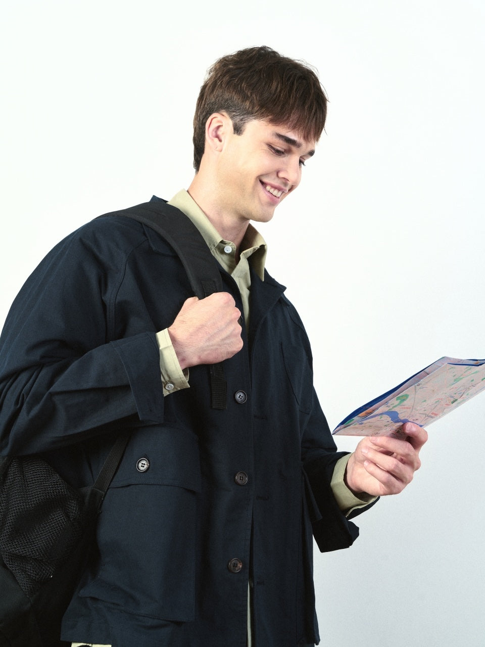 City Worker French Jacket (Navy)