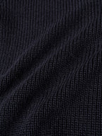 2way Zip-up Cardigan (Navy)