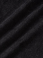 Flare Corduroy Pants (Black)