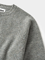 Shaggy Dog Round Knit (Grey)