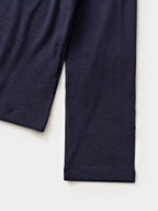 Essential Mock Neck Tee (Navy)