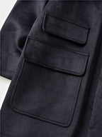 City Wool Half Coat (Navy)