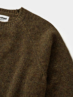 Shaggy Dog Round Knit (Brown)