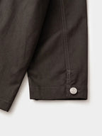 Twill Cotton Chore Jacket (Charcoal)
