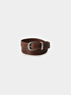 Classic Leather Belt (Brown)