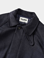 City Wool Half Coat (Navy)