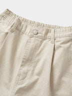 Sea&Sun Washed Pin-tuck Shorts (Ecru)