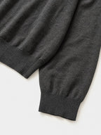 Daily Wool Collar Cardigan (Gray)